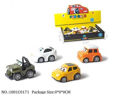 1801C0171 - Pull Back Toys