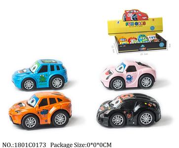 1801C0173 - Pull Back Toys