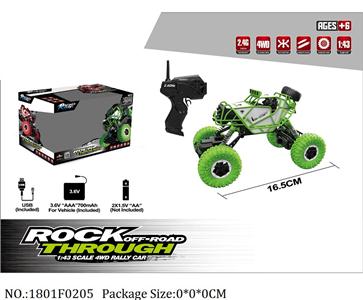 1801F0205 - Remote Control Toys