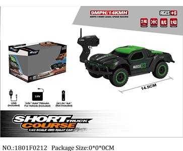 1801F0212 - Remote Control Toys