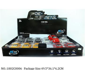 1802C0006 - Pull Back Toys