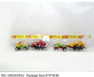 1802C0062 - Pull Back Toys