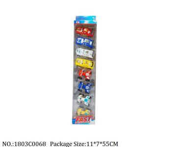 1803C0068 - Pull Back Toys