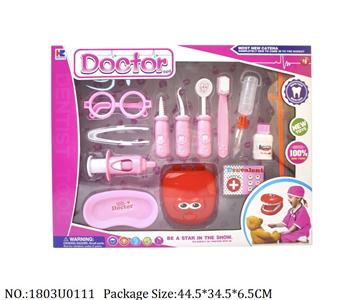 1803U0111 - Doctor/Dinner play set