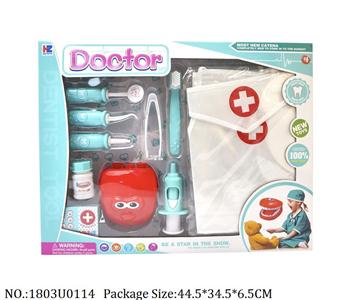 1803U0114 - Doctor/Dinner play set