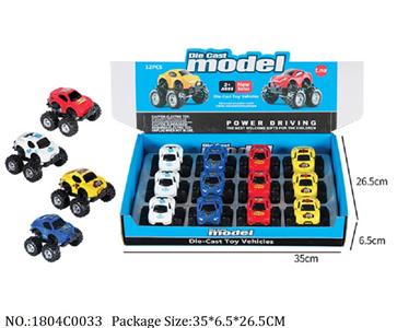 1804C0033 - Pull Back Toys