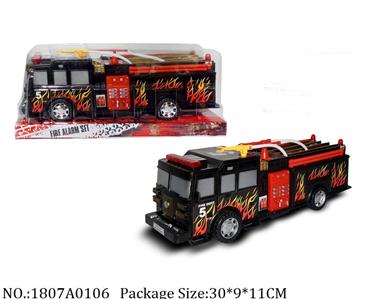 1807A0106 - Friction Power Fire Engine