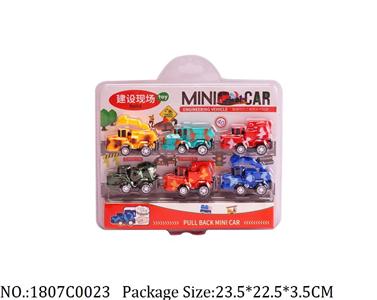 1807C0023 - Pull Back Toys