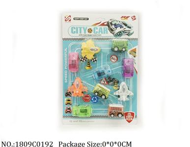 1809C0192 - Pull Back Toys