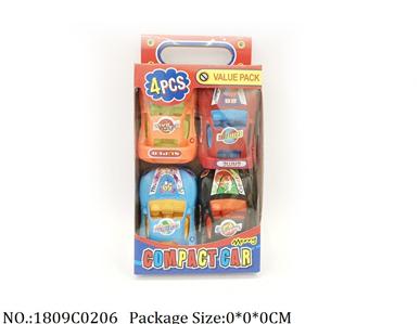 1809C0206 - Pull Back Toys