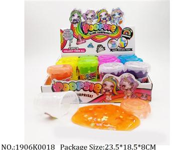 Slime Crystal 85g*12pcs<br>
with fruit glitter