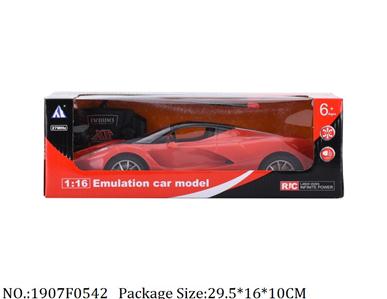 1907F0542 - 4 Channel Remote Control Car