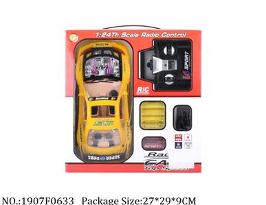 1907F0633 - 4 Channel Remote Control Car