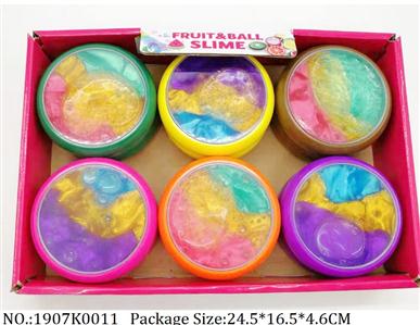 Slime Crystal 12PCS<br>
mixed colors