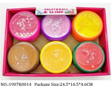 Slime Crystal 12PCS<br>
with beads