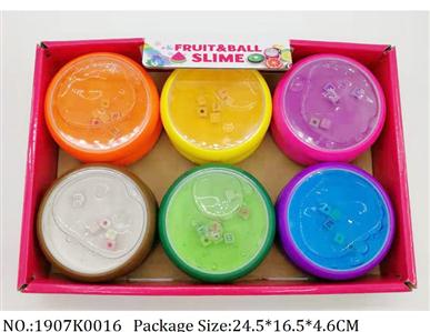 Slime Crystal 12PCS<br>
with letter beads