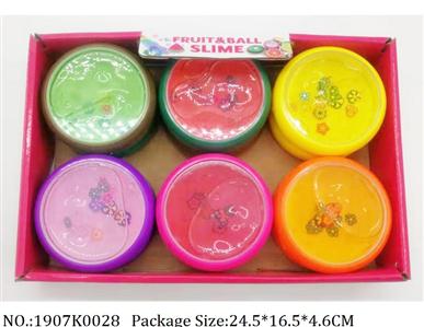 Slime Crystal 12PCS<br>
with flower glitter