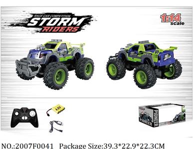 1:14 RC Car<br>
4.9V battery & charger included