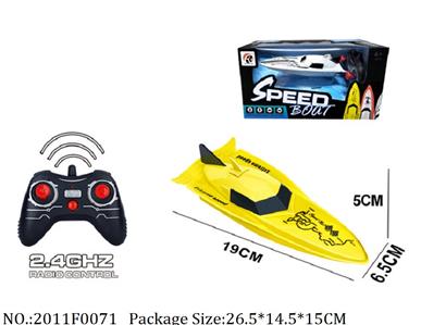 2011F0071 - Remote Control Toys