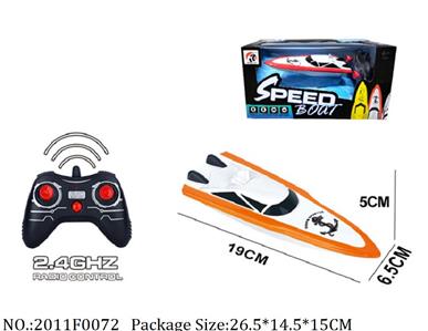 2011F0072 - Remote Control Toys