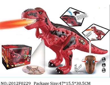 RC Dinosaur <br>
with spray,projection,light & sound function