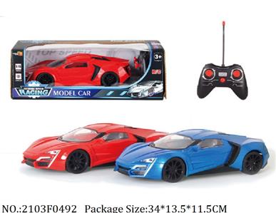 2103F0492 - Remote Control Toys