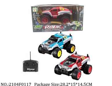 2104F0117 - 4 Channel RC Car