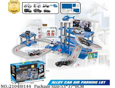 2104I0144 - Parking Lot
with free wheel die cast car