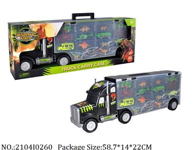 2104I0260 - Big trailer dinosaur transporter