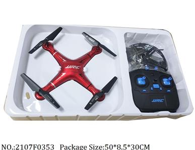 2107F0353 - RC Drone
with 3.7V battery & USB charger