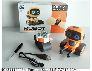 2111F0036 - RC Robot
with light & sound