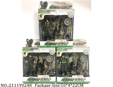 2111Y0248 - Military Playing Set