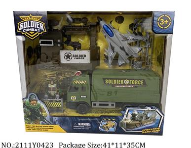 2111Y0423 - Military Playing Set