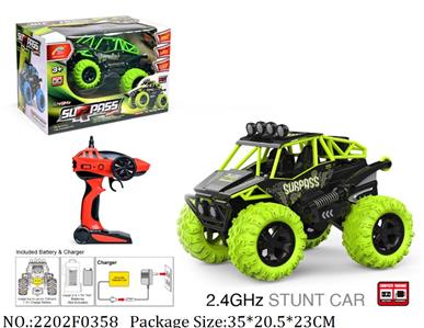 2202F0358 - 2.4G 5 Channel RC Car
with light & music