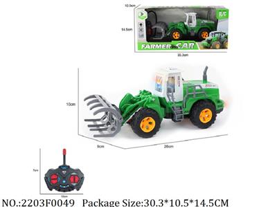 2203F0049 - 4 Channel RC Farm Car
with light,AA battery*5 not included