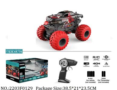 2203F0129 - 2.4G RC Car
with AA battery*4 not included