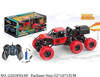 2203F0248 - 2.4G High Speed RC Car
with 3.7V Li battery*1 & USB charger