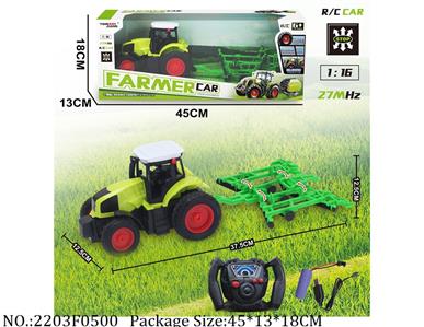 2203F0500 - 4 Channel RC Farm Car
with 3.7V battery*1 & USB charger