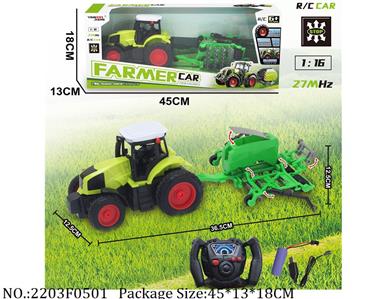 2203F0501 - 4 Channel RC Farm Car
with 3.7V battery*1 & USB charger