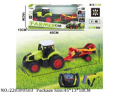 2203F0503 - 4 Channel RC Farm Car
with 3.7V battery*1 & USB charger