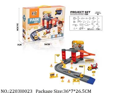 2203I0023 - Parking Lot
with 1pcs die cast car