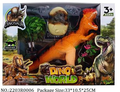 2203R0006 - Dino Set
with light & sound