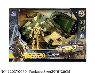 2203Y0069 - Military Playing Set