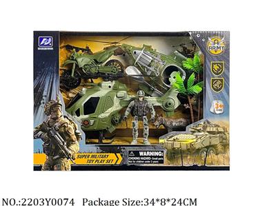 2203Y0074 - Military Playing Set