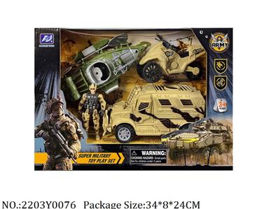 2203Y0076 - Military Playing Set