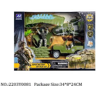 2203Y0081 - Military Playing Set