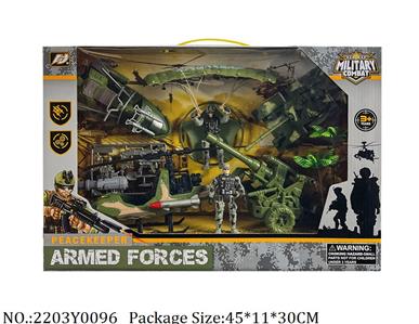 2203Y0096 - Military Playing Set