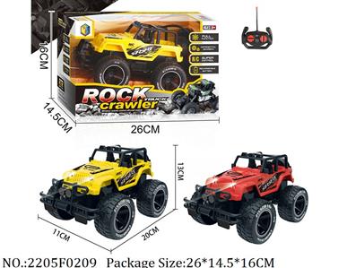 2205F0209 - 4 Channel RC Car
with light,battery not included