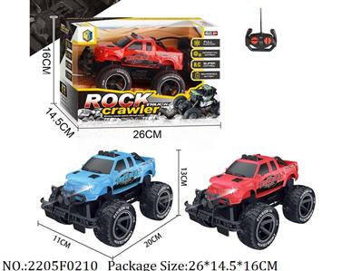 2205F0210 - 4 Channel RC Car
with light,battery not included