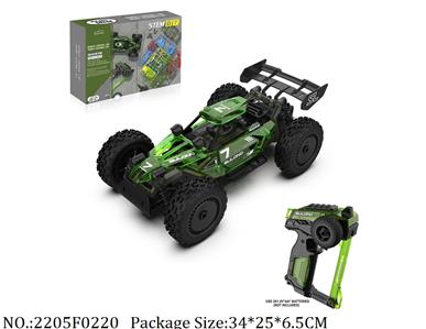 2.4G DIY Assemble RC Car<br>
AA battery*5 not included